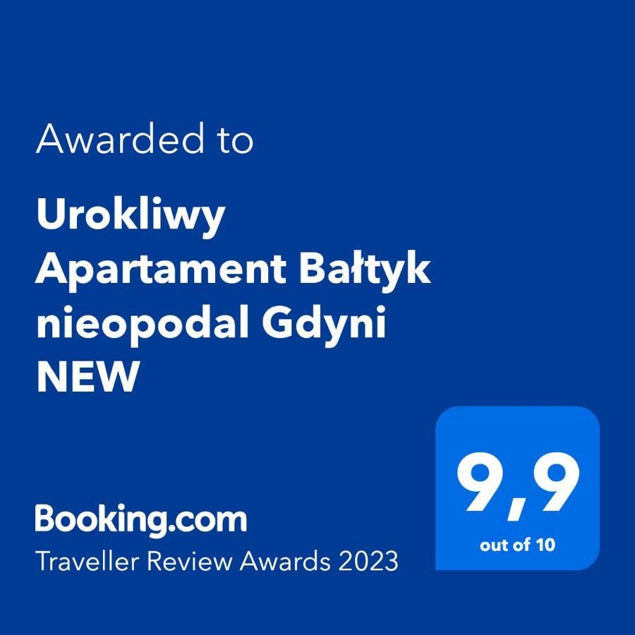 Urokliwy Apartament Baltyk Nieopodal Gdyni New Apartment Pogorze ภายนอก รูปภาพ